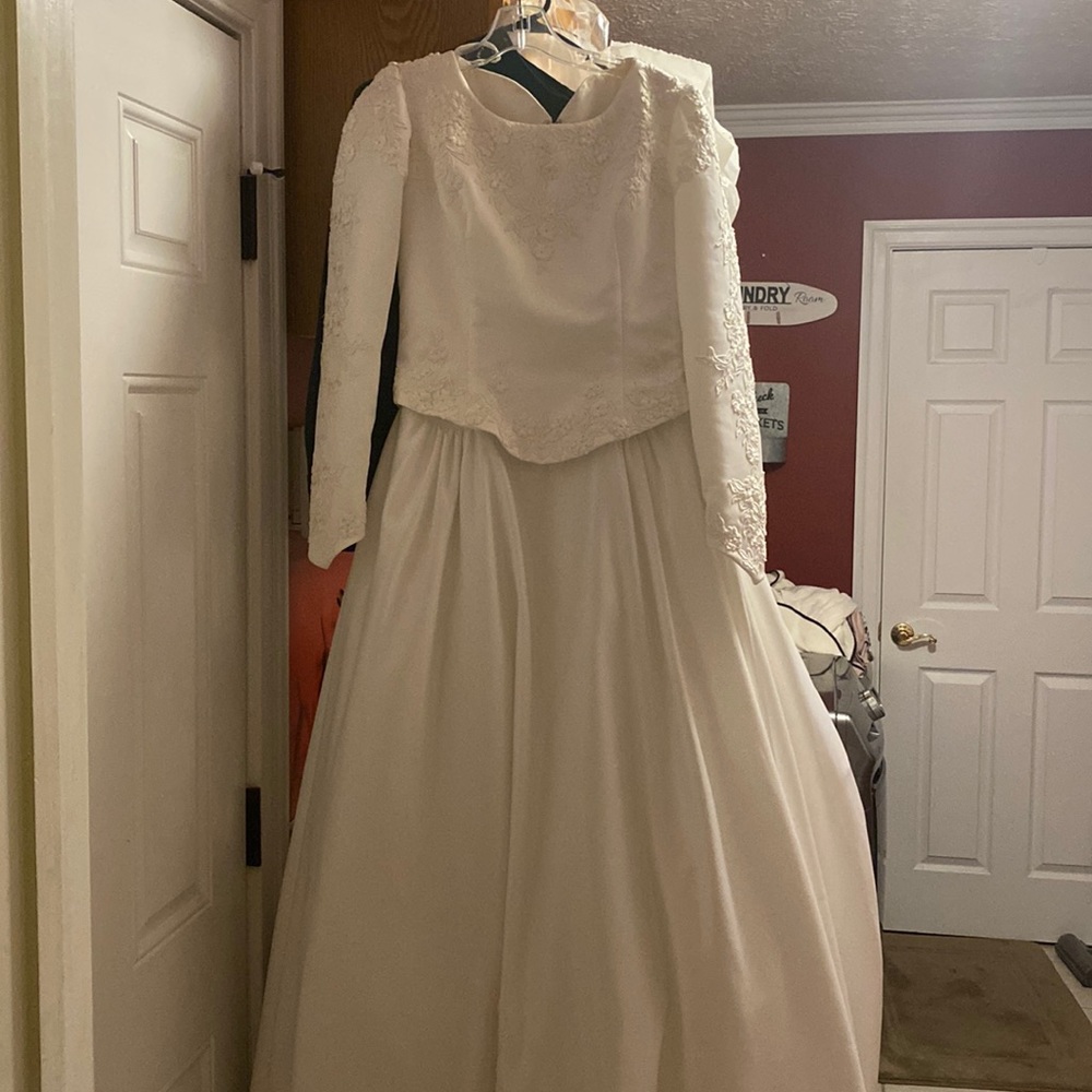 Beautiful wedding dress